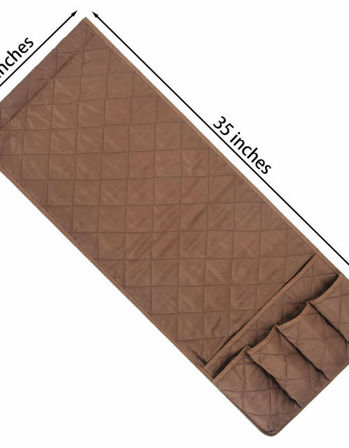 Load image into Gallery viewer, MDSTOP Remote Control Holder 5 Pockets Sofa Couch Armrest Organizer
