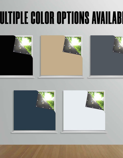 Load image into Gallery viewer, Jilron Blackout Curtain Beige 55x40in Portable Light Blocking 1 Pc

