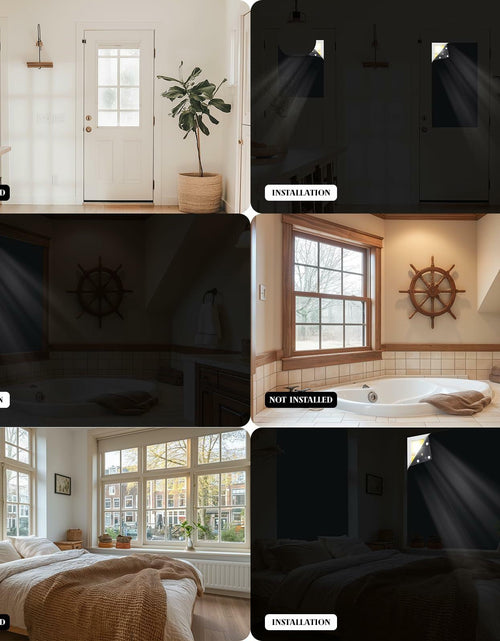 Load image into Gallery viewer, Jilron Blackout Curtain Beige 55x40in Portable Light Blocking 1 Pc
