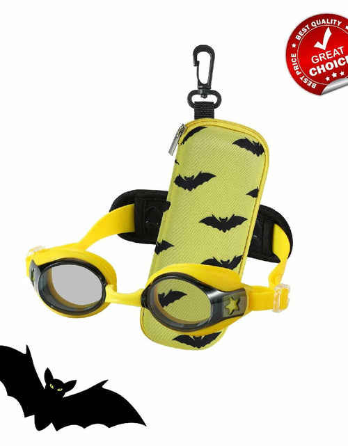 Load image into Gallery viewer, RUIGAO Kids Swim Goggles Yellow Bat Toddler 3-6 Years Size
