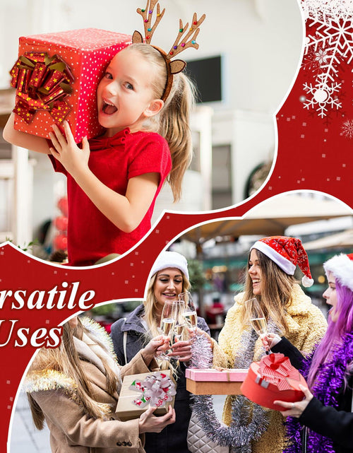 Load image into Gallery viewer, VGOODALL Christmas Pull Bows 5 Inch 30PCS Red Gift Wrap Decor
