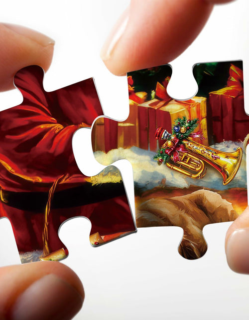 Load image into Gallery viewer, Vintage Santa Claus 1000 Piece Jigsaw Puzzle Christmas Art Winter Holiday
