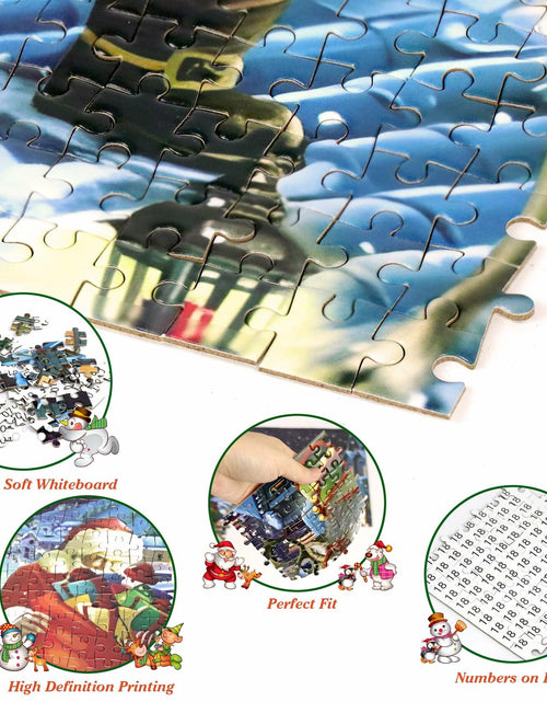 Load image into Gallery viewer, DBPBToU 1000pcs Christmas Caribou Jigsaw Puzzle Unique Pieces for Adults
