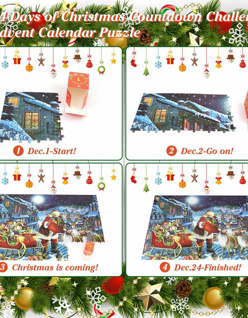 Load image into Gallery viewer, DBPBToU 1000pcs Christmas Caribou Jigsaw Puzzle Unique Pieces for Adults
