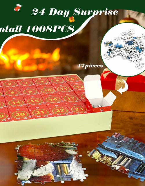 Load image into Gallery viewer, DBPBToU 1000pcs Christmas Caribou Jigsaw Puzzle Unique Pieces for Adults
