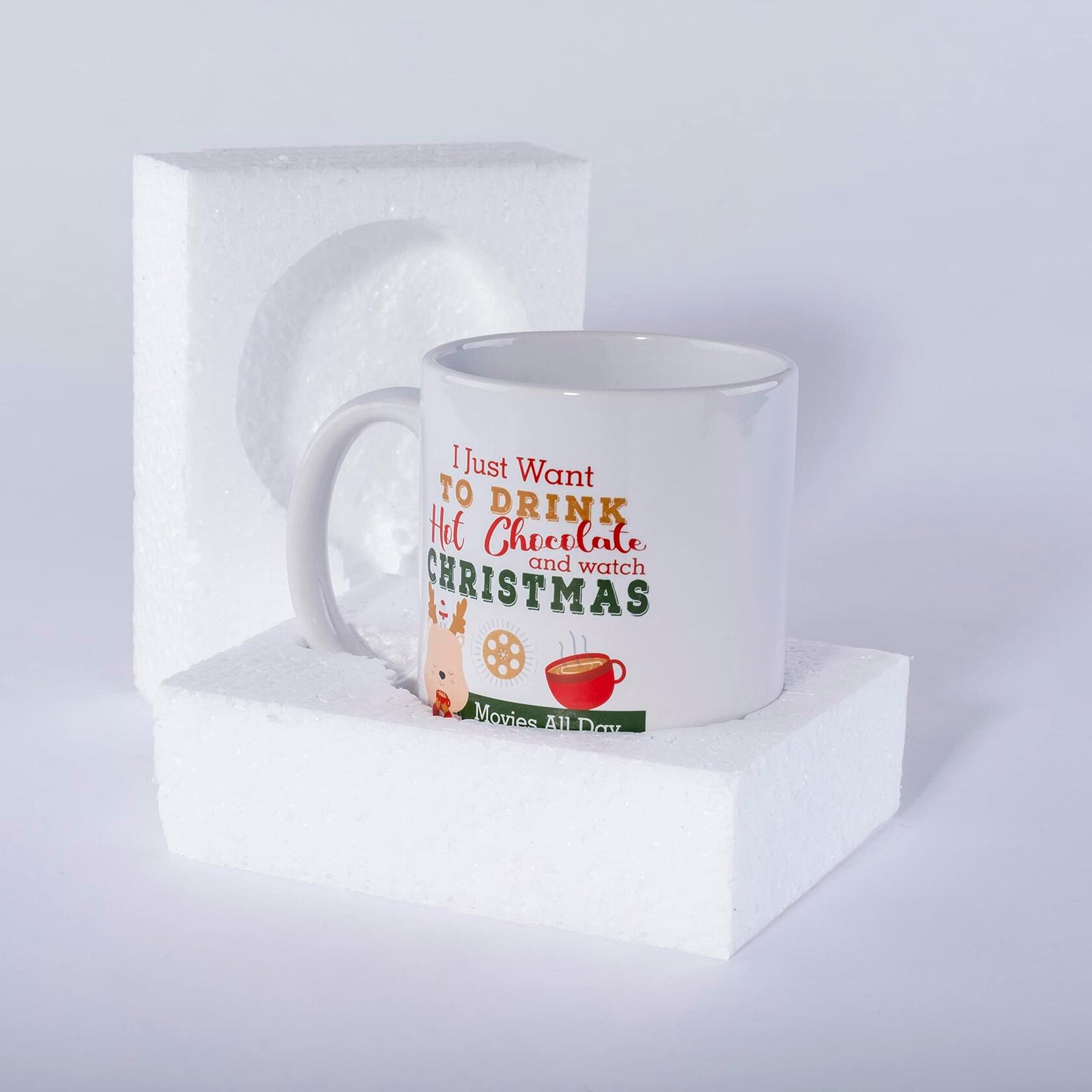 [Like New] Tiberias Christmas Coffee Mug Ceramic Tea 11 Oz Holiday Gift Box
