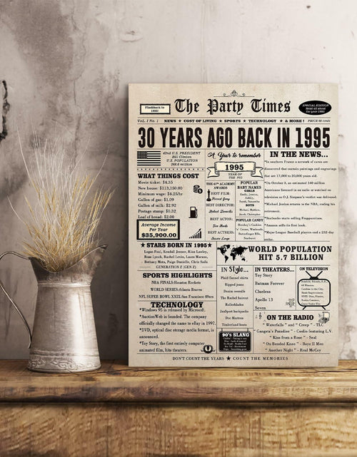 Load image into Gallery viewer, Huameigf Jumbo 30th Birthday Card for Daughter Son, Large Unique Design
