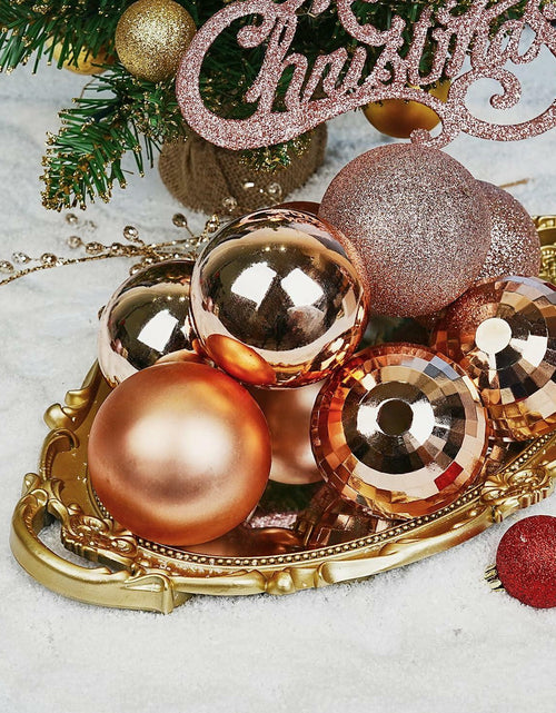Load image into Gallery viewer, Emopeak 12Pcs Shatterproof Christmas Balls Ornaments 4 Style Multi Color
