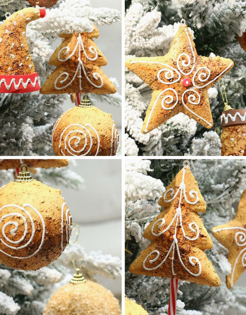 Load image into Gallery viewer, RoseCraft Christmas Ornaments Set 32PCS Shatterproof Multi-Color Hanging Balls
