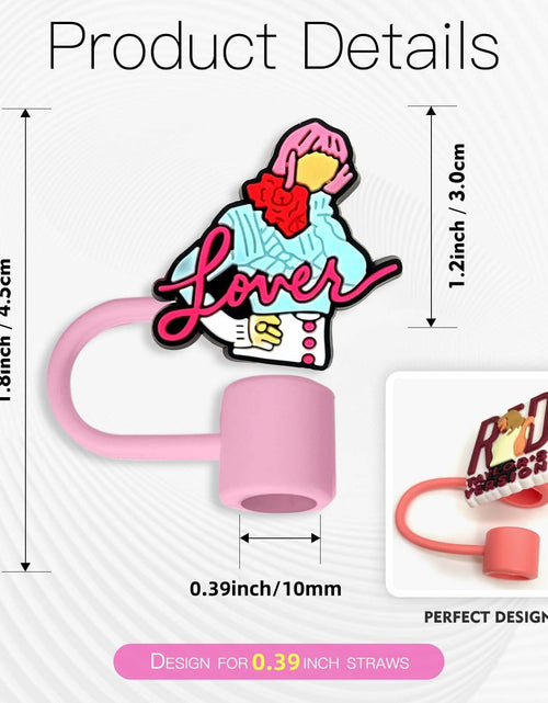 Load image into Gallery viewer, Stanley IN CHENTHY 10 Pcs Silicone Straw Cover Cap for 30&amp;40oz Cups

