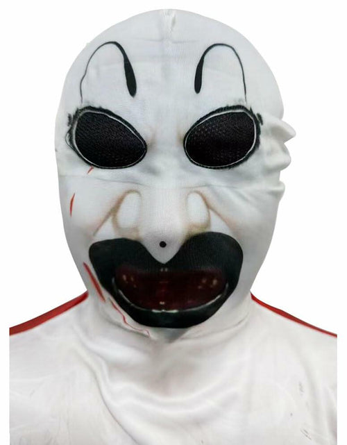 Load image into Gallery viewer, PENEXIU Santa Clown Cosplay Costume Jumpsuit Mask Size XL
