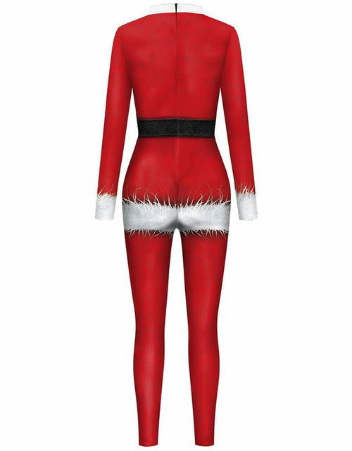 Load image into Gallery viewer, PENEXIU Santa Clown Cosplay Costume Jumpsuit Mask Size XL

