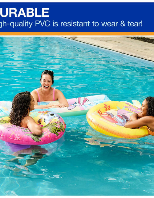 Load image into Gallery viewer, Swimways Stitch Suntanner Inflatable Pool Float Teens 14+ Kids Pool Toy
