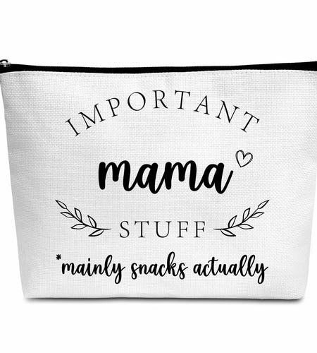 Cazhes Large Capacity Makeup Cosmetic Bag for Women Mom Gifts C10