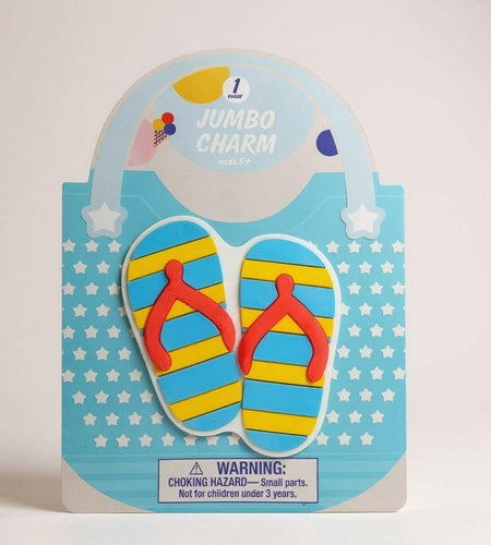 Target Bullseye's Playground Jumbo Charm Flip-Flops PVC Multicolor 1 Unit