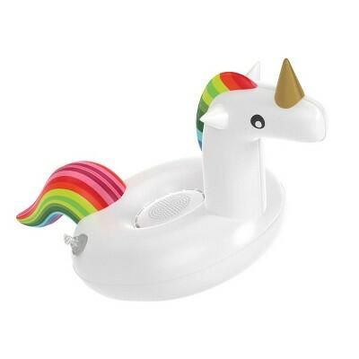 Load image into Gallery viewer, GEMS Unicorn Floating Speaker Water-Resistant USB-C Wireless White
