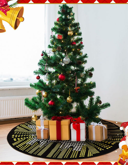Load image into Gallery viewer, Boao Magic World Christmas Tree Skirt Vintage Envelope Design Rustic Xmas
