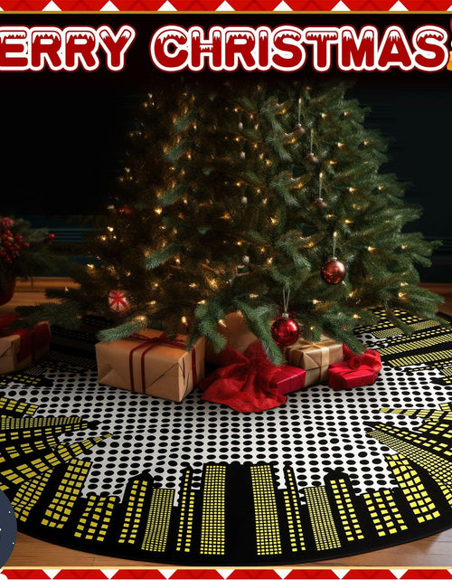 Load image into Gallery viewer, Boao Magic World Christmas Tree Skirt Vintage Envelope Design Rustic Xmas

