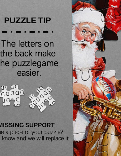 Load image into Gallery viewer, Christmas Eve Secret Painting 1000pc Adult Jigsaw Puzzle Winter Art Santa
