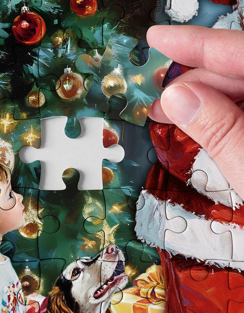 Load image into Gallery viewer, Christmas Eve Secret Painting 1000pc Adult Jigsaw Puzzle Winter Art Santa
