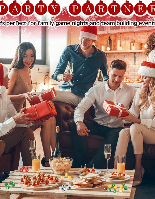 Load image into Gallery viewer, [Like New] Shappy Christmas Party Dice Game Set 4 Sets 4 Colored Dice Storage Box 4 Players
