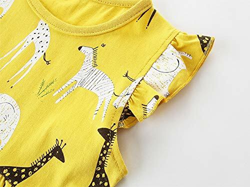 Load image into Gallery viewer, Toddler Girl Dress Sundress Short Sleeve Dinosaur Pink Size 5T
