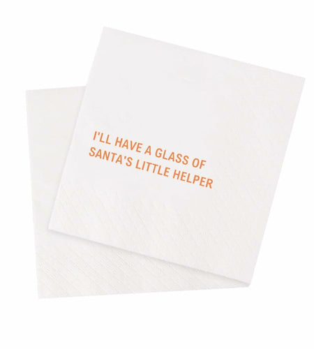 VOWFOO Funny Quotes Cocktail Napkins Holiday Party 4.5x4.5 100pcs 2-Ply
