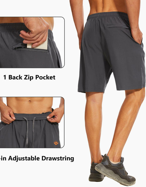 Load image into Gallery viewer, Vcansion Men's Outdoor Hiking Quick Dry Shorts Pea Green Size 4XL 39-40
