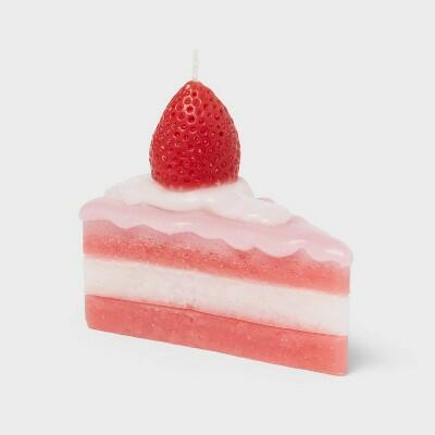 Load image into Gallery viewer, Room Essentials Strawberry Shortcake Figural Candle Medium Pink Unscented
