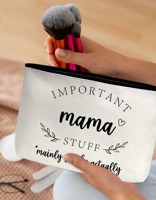 Load image into Gallery viewer, Cazhes Large Capacity Makeup Cosmetic Bag for Women Mom Gifts C10
