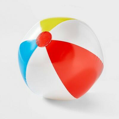 Load image into Gallery viewer, Sun Squad Classic Beach Ball 14" - Pool Game Toy for Ages 2+ Years
