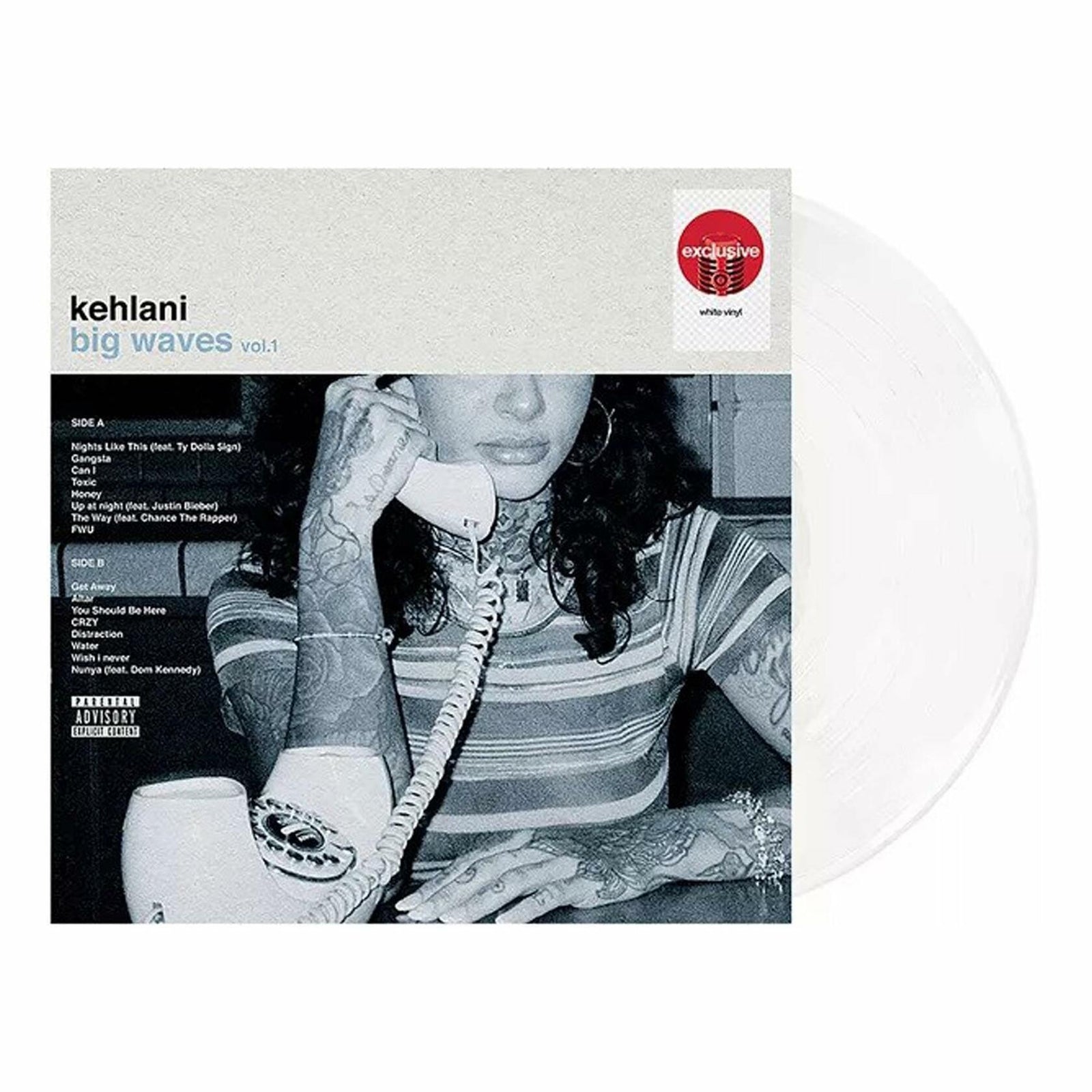 Kehlani Big Waves Vol 1 Exclusive Limited Edition Vinyl White