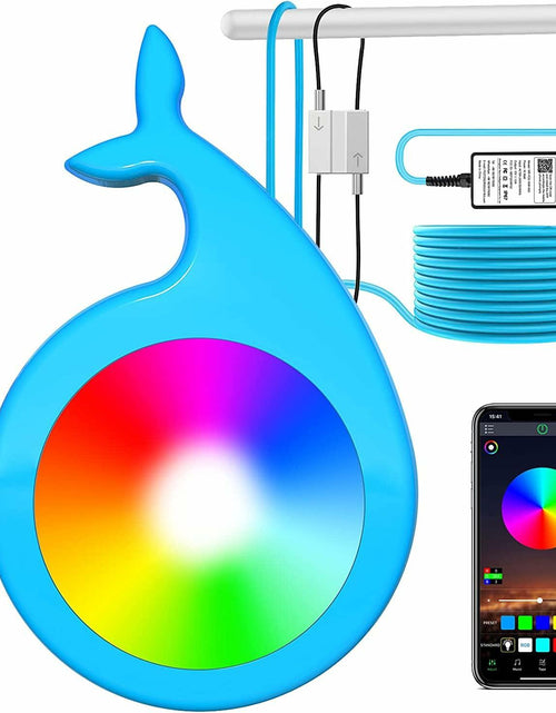 Load image into Gallery viewer, Lanpanzi RGB LED Pool Lights APP Control IP68 Waterproof 25ft Wirecord 1000lm
