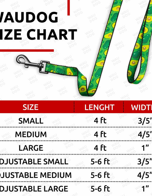 Load image into Gallery viewer, WAUDOG Nylon Dog Leash Heavy Duty 4 Ft for Small Medium Large Dogs
