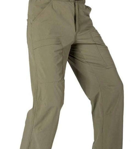 RADIANT Tactical Pants Quick Dry Durable Water Resistant, 32Wx40L Mud