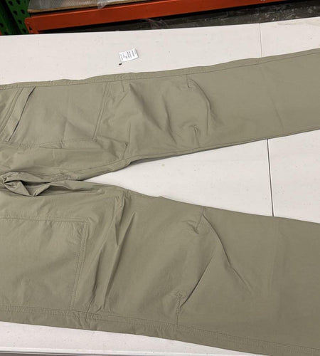 RADIANT Tactical Pants Quick Dry Durable Water Resistant, 32Wx40L Mud