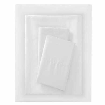 Load image into Gallery viewer, Room Essentials Twin/Twin XL Microfiber Sheet Set White Polyester Peached
