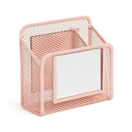 Load image into Gallery viewer, U Brands Locker Mesh Cup with Mirror Lucent Dreams Pink
