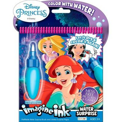 Load image into Gallery viewer, Disney Princess Imagine Ink Water Surprise Coloring Books 5-Count Hardcover
