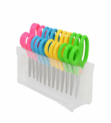 [Like New] Westcott Kids School Pack Scissors 5" Blunt Assorted Colors 12 Pack