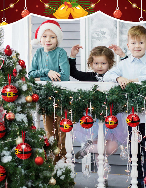 Load image into Gallery viewer, Jenaai 24 Pcs New Years Eve Disco Ball Ornaments Christmas Decorations
