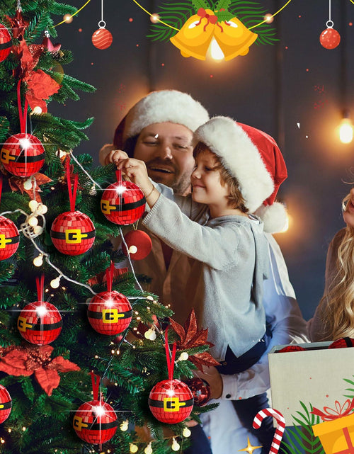 Load image into Gallery viewer, Jenaai 24 Pcs New Years Eve Disco Ball Ornaments Christmas Decorations
