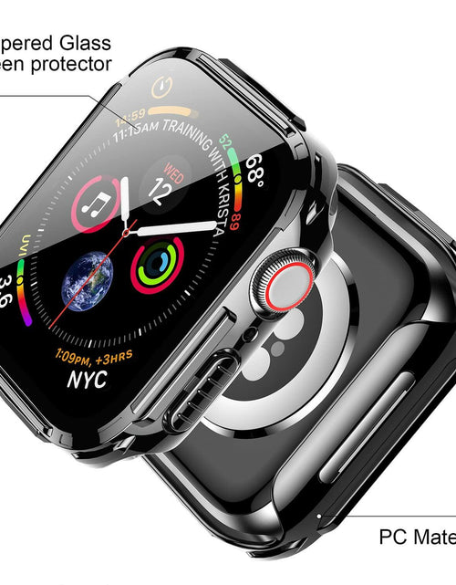 Load image into Gallery viewer, Mesime Rugged Case Apple Watch Series 8 7 41mm Grey with Tempered Glass
