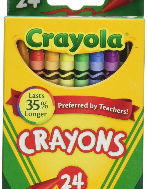 Load image into Gallery viewer, Crayola Crayons 24 Count 2 Packs Assorted Colors School Art Supplies
