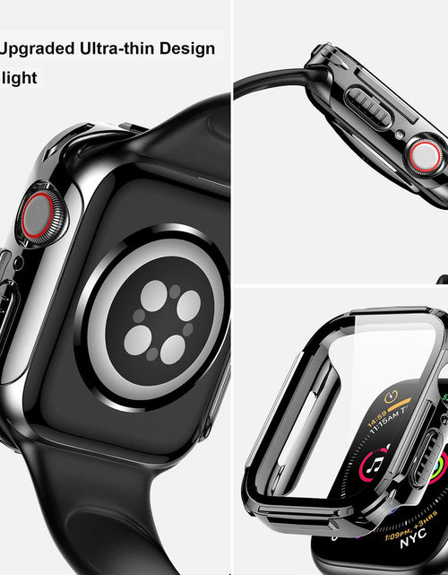 Load image into Gallery viewer, Mesime Rugged Case Apple Watch Series 8 7 41mm Grey with Tempered Glass

