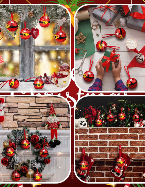 Load image into Gallery viewer, Jenaai 24 Pcs New Years Eve Disco Ball Ornaments Christmas Decorations
