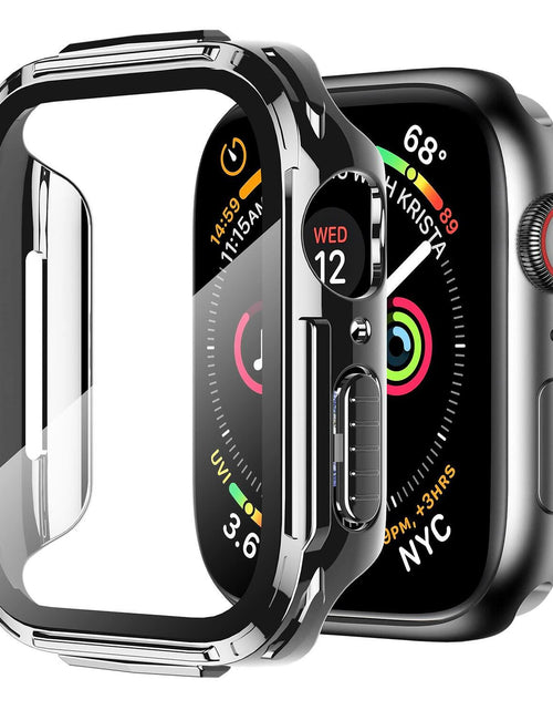 Load image into Gallery viewer, Mesime Rugged Case Apple Watch Series 8 7 41mm Grey with Tempered Glass
