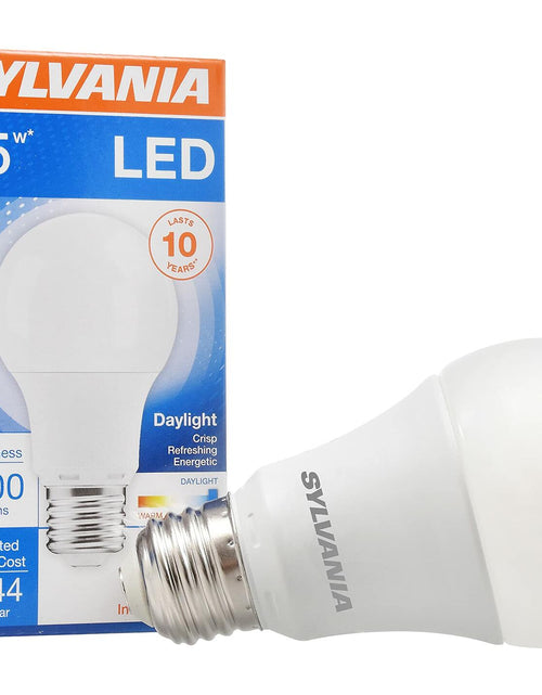 Load image into Gallery viewer, SYLVANIA LED Light Bulb 75W Equivalent A19 12W Medium Base Daylight 1 Pack
