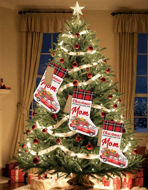 Load image into Gallery viewer, TSUYAWU Mom Christmas Stocking Hanging Decoration 18x12 Inch Xmas Holiday
