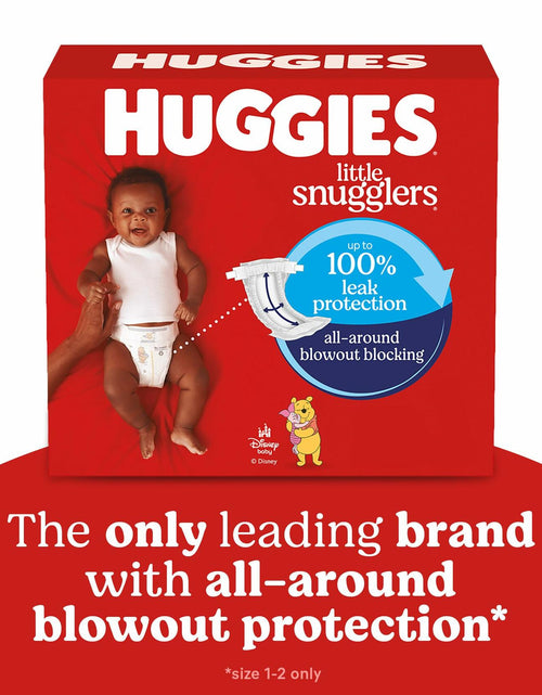 Load image into Gallery viewer, Huggies Little Snugglers Baby Diapers White 32 Count Size 1
